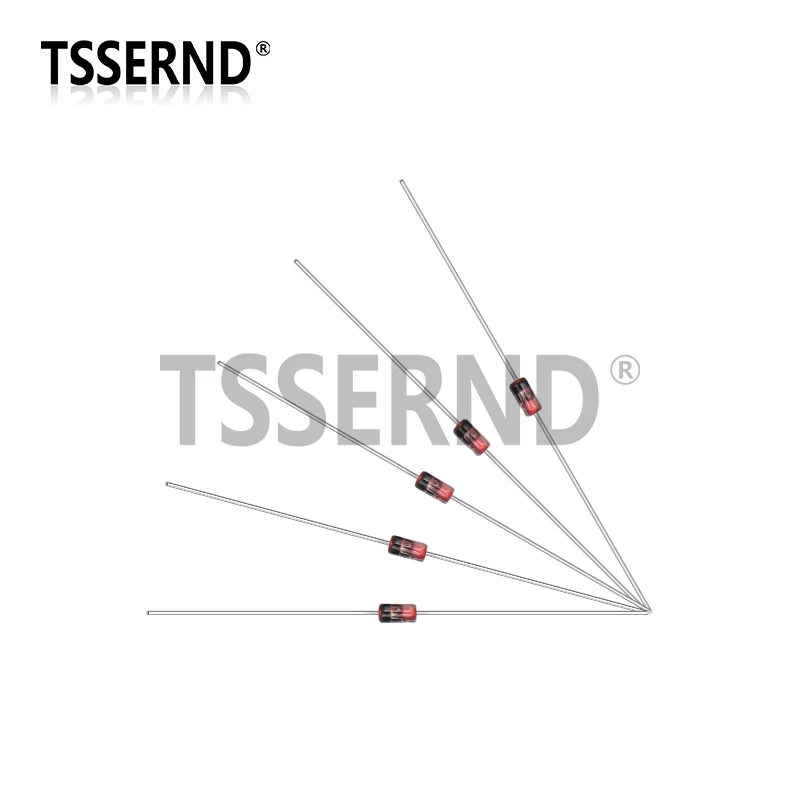 100pcs 1N4148 DO-35 IN4148 High-Speed Diode Switching Diodes New