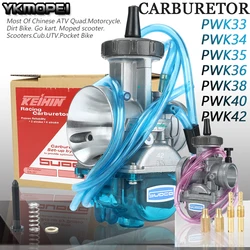 Motorcycle KEIHI PWK Carburetor 33 34 35 36 38 40 42mm Racing Parts Scooters Dirt Bike ATV with Power Jet 250cc