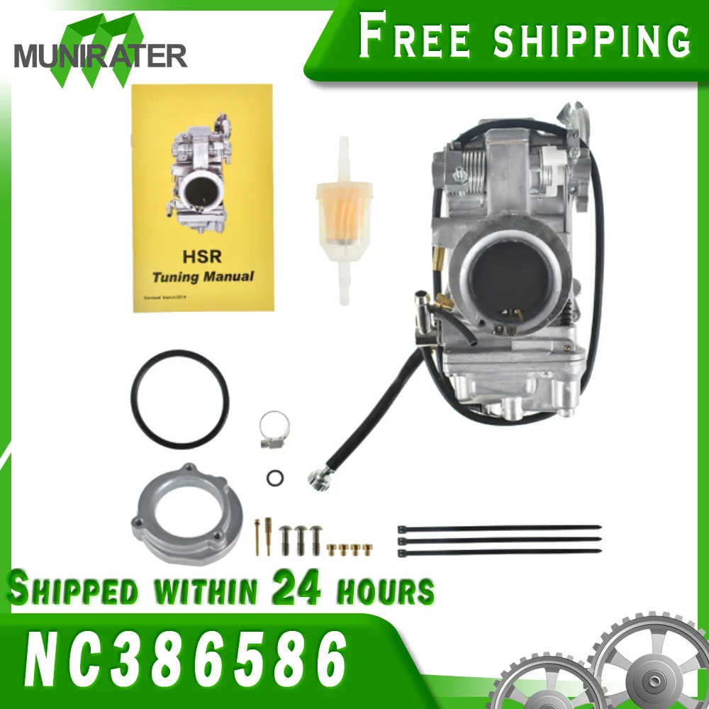 

For HSR42mm HSR TM42-6 42mm Carb Carburetor Evo Evolution Twin Cam