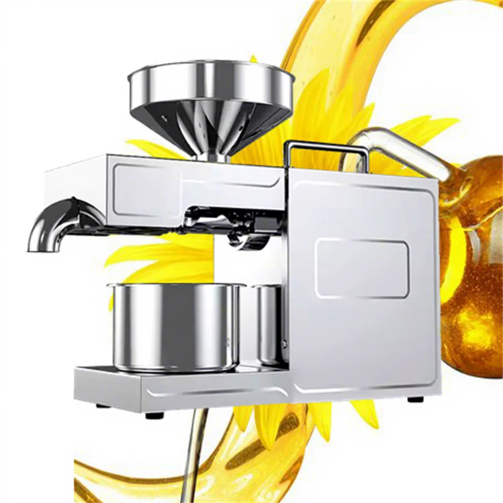 Wholesale Factory Oil Extractor Pressing Machine Oil Making Processing Machine Coconut Oil Pressers Home Use