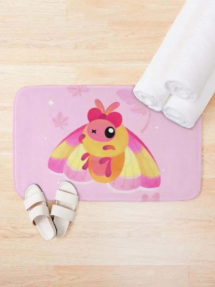 Rosy Maple Moth Bath Mat Rugs Baths Foot Bathroom Mat