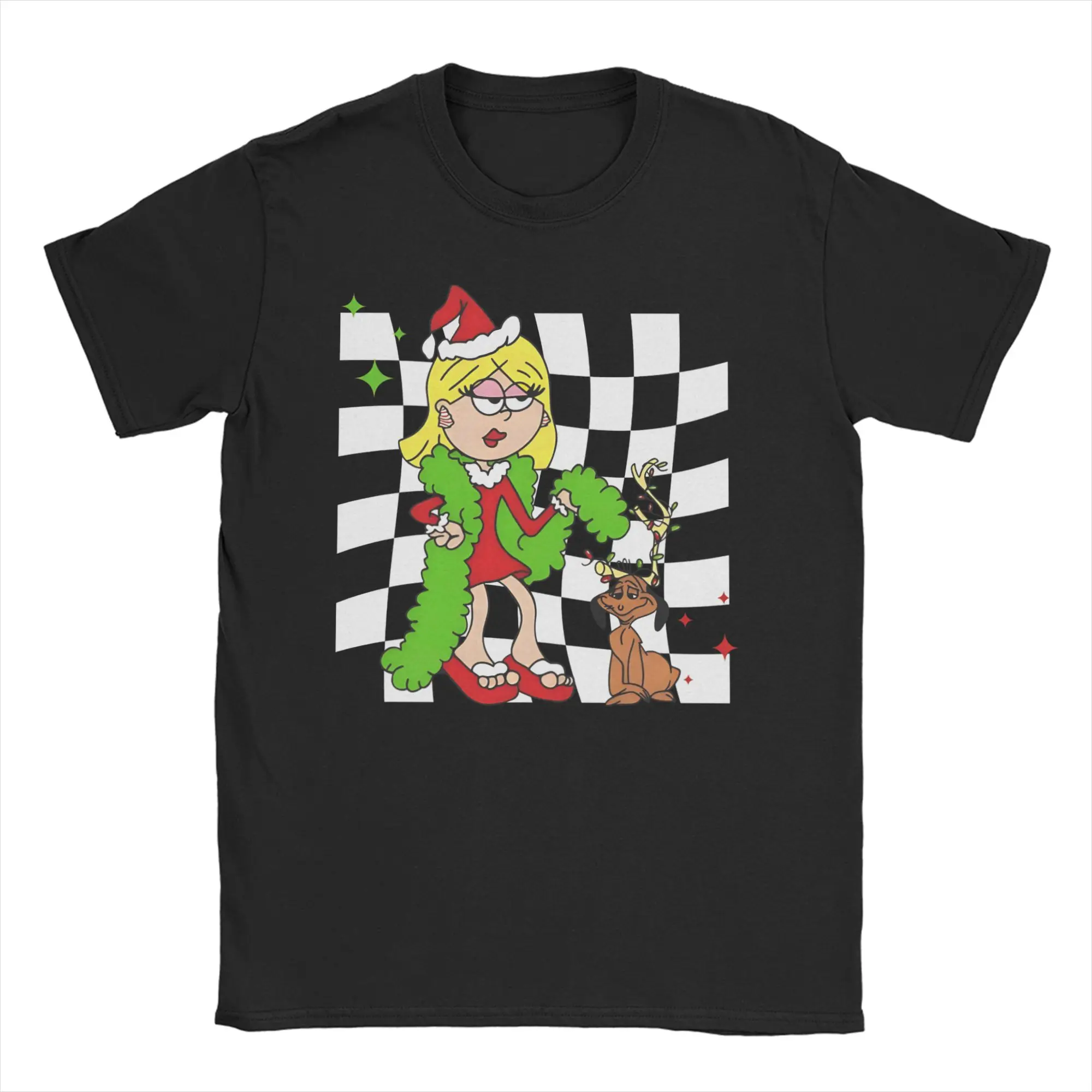 Camiseta Lizzies Cartoon McGuires para homens e mulheres, camiseta vintage de manga curta com gola redonda, 100% algodão, roupas plus size