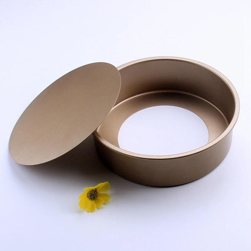 ABLK Round Cheese Cake Pan 6-Inch & 8-Inch & 10-Inch Cake Pan With Removable Bottom Non-Stick Bakeware Cake Mold Cake Mould