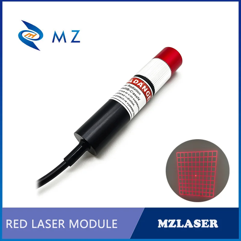 Imagem -06 - Módulo de Diodo Laser Grade Vermelha Ajustável Focando D16 mm 660nm Lente de Ponto 30mw Adaptador e Suporte de Grau Industrial Venda Quente