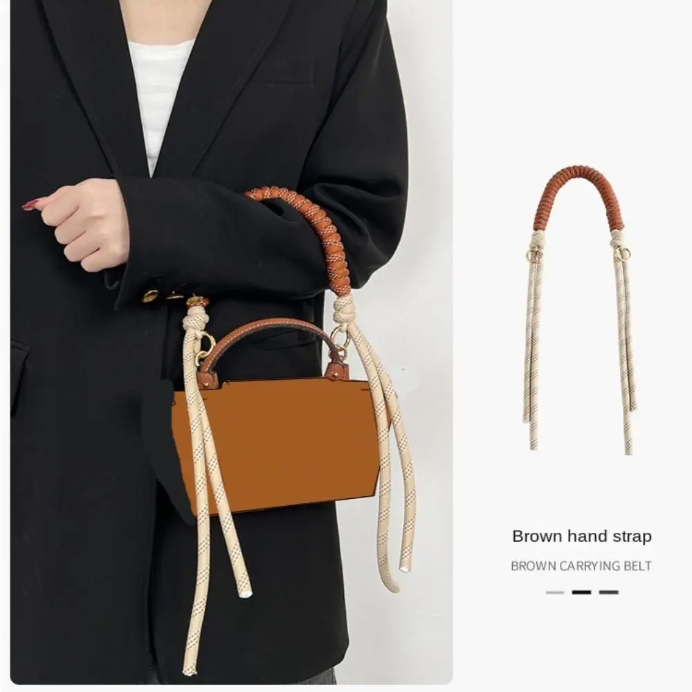 Braided Bag Strap New Universal HandMade Woven Strap Transformation Bag Mini Bag Shoulder Bag Strap Handbags