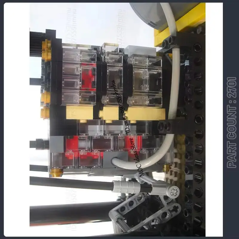 

GBC Chairlift MOC Building Blocks Detachable Cable Car Motor Machine DIY Assembly Technology Bricks Collection Toys Xmas Gifts