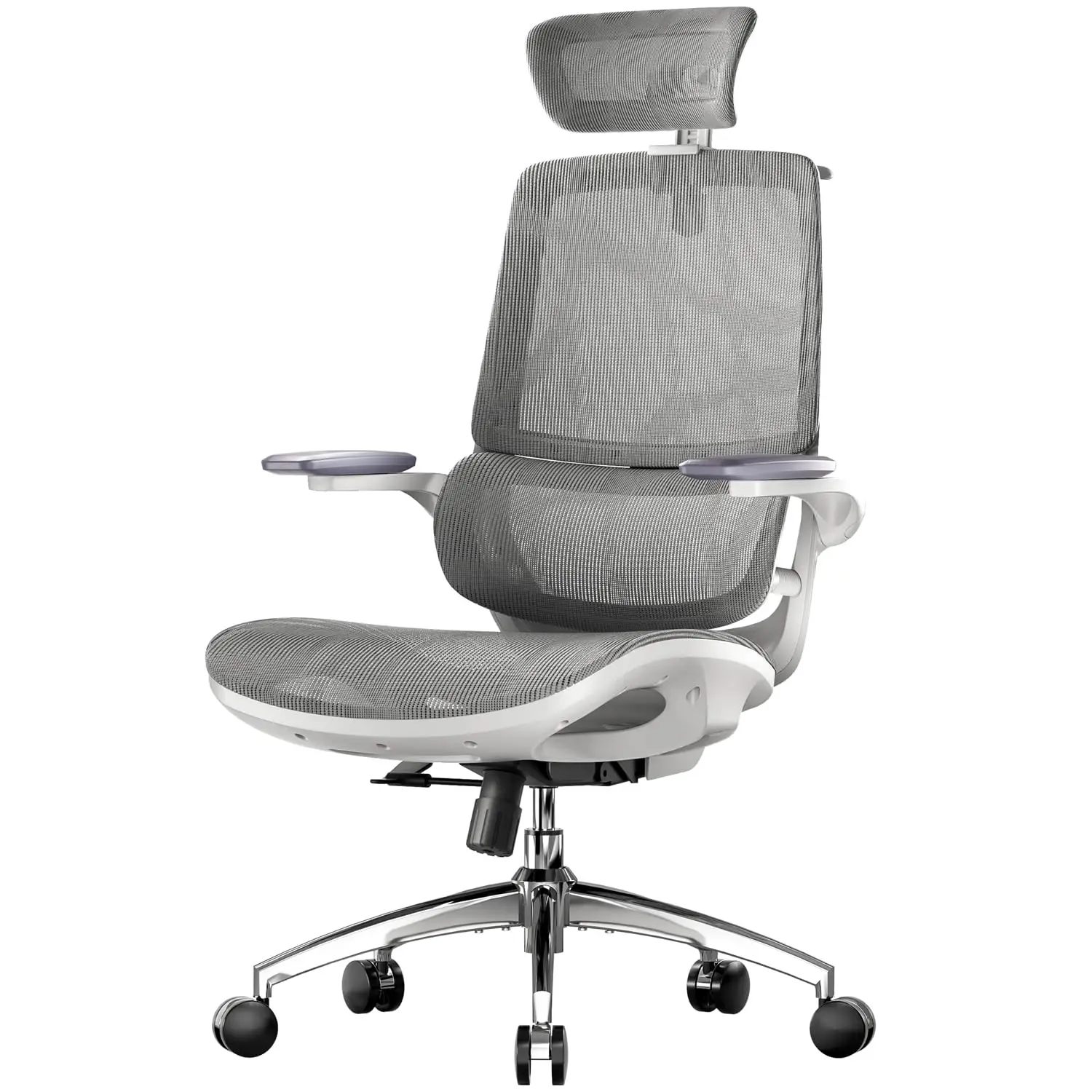 Ergonomic Office Chair Dual Backrest Adaptive Lumbar Support Mesh High Back Computer Desk Chair, Customized