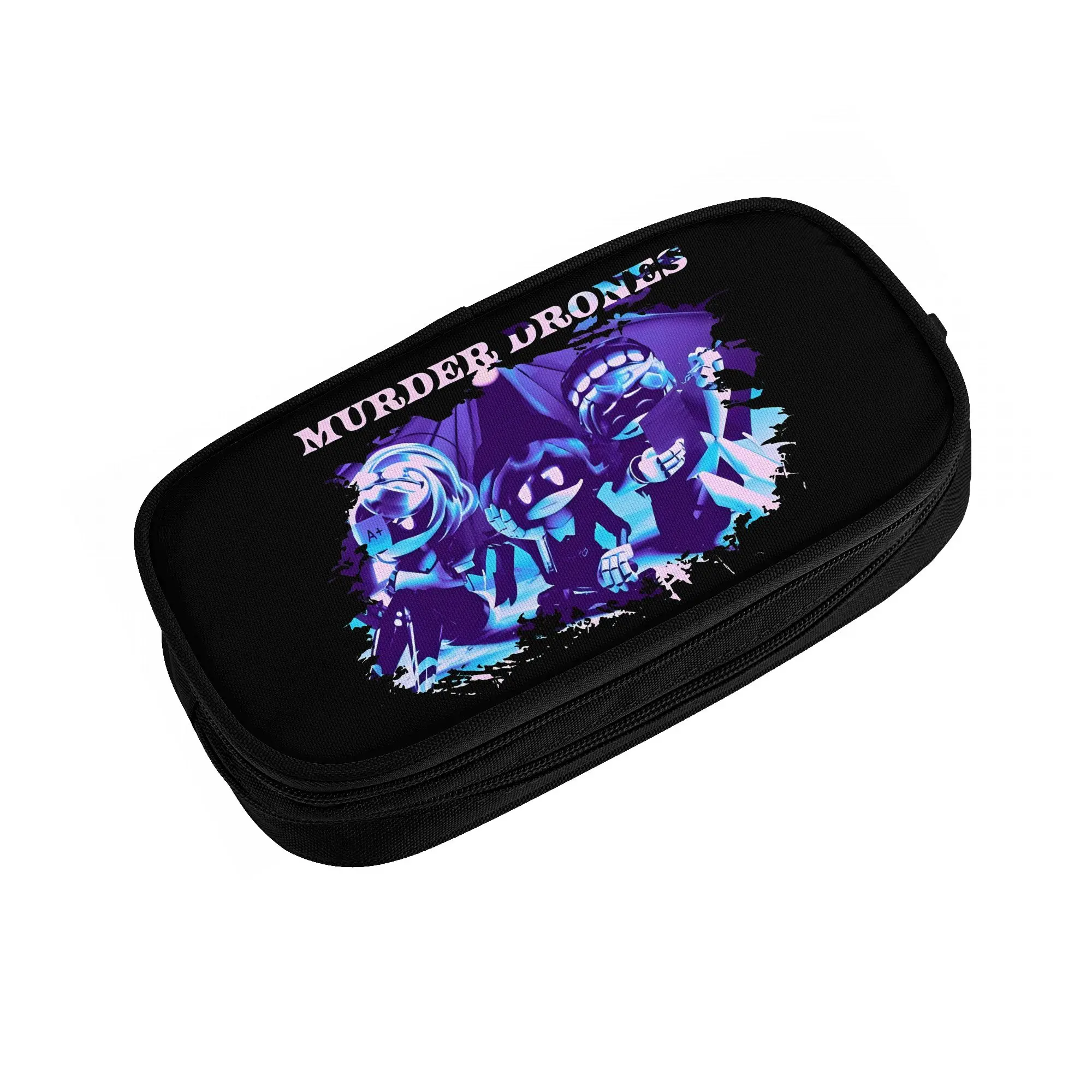 

Murder Drones Anime Pencil Cases Fun Bag Girl Boy Large Storage Office Zipper Pencilcases