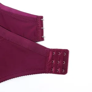 حمالة صدر سلكية مسطحة بحجم كبير للنساء ، حمالة صدر بدون حشوة للثدي الكبير ، كوب C DE E F ، لون نقي أعلى 10 مبيعات كبيرة للثدي - رقم 5