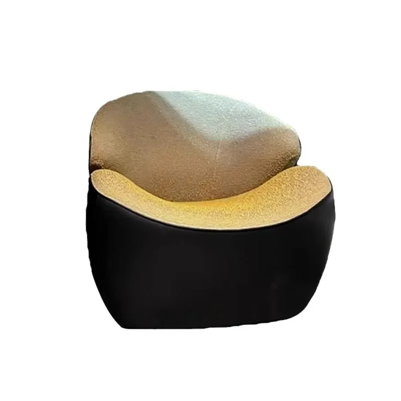 

Simple single sofa chair villa hotel living room lounge chair negotiation modern fabric leisure chair