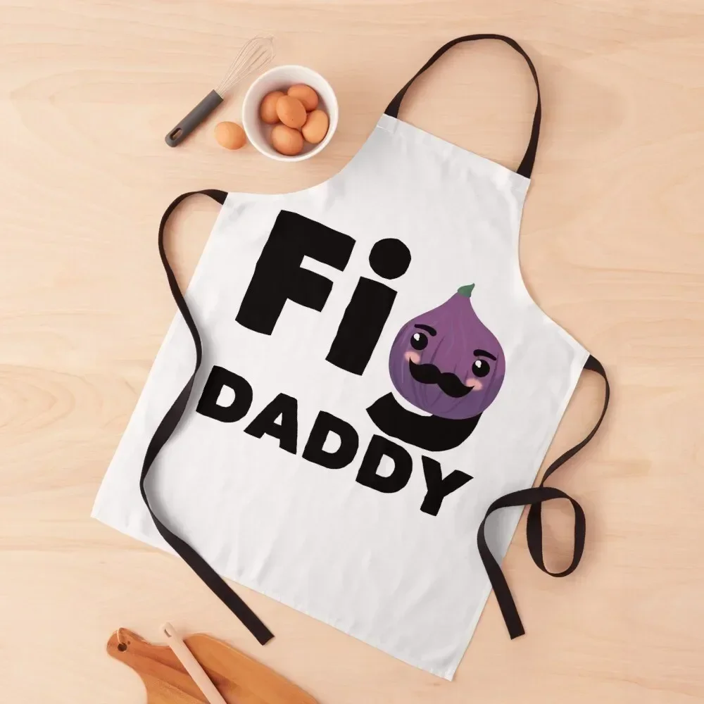 Fig Daddy Apron esthetician Kitchens Woman Apron