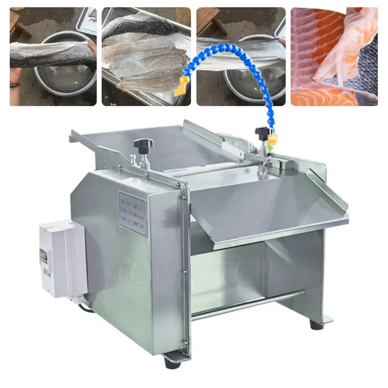 

Tilapia Basa Fish Skinning Skin Peeler Peeling Removal Removing Machine