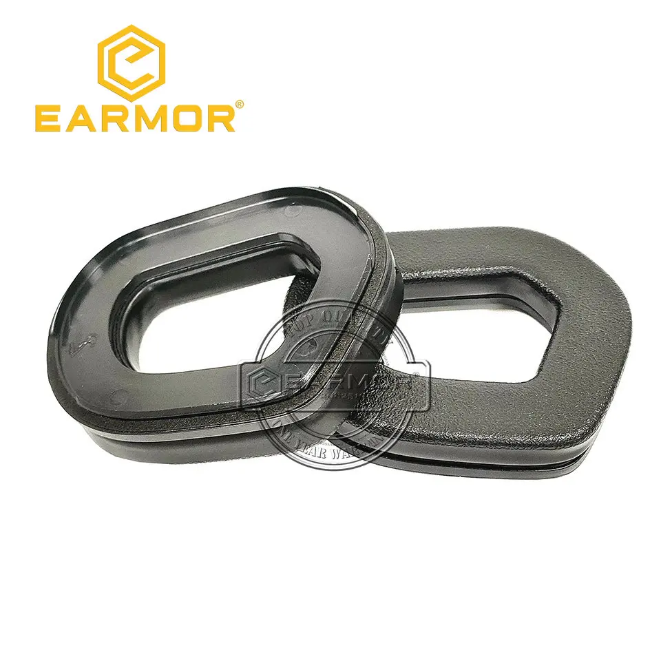 Opsmen Earmor Headset Earmuffs Pair S03 Black Silicone Gel Ear Cushion Pad Headset Accessories Fit for M31/M32/M31H/M32H Headset