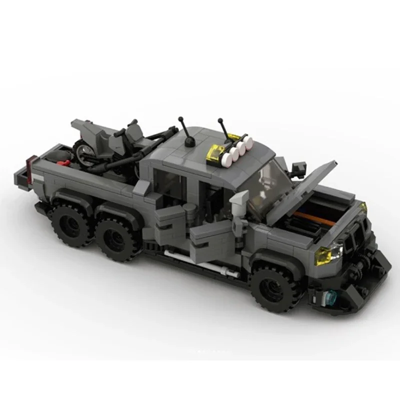 Moc Bouwstenen Militaire Automodel Velociraptor Tanktechnologie Modulaire Blokken Geschenken Speelgoed Voor Kinderen Diy Sets Assemblage