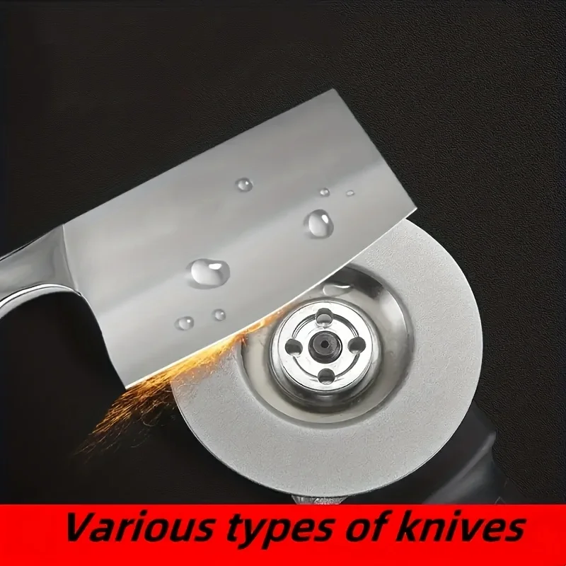 4인치 헤비듀티 금속 연마 디스크 - 초강력 및 내마모성 정밀 연마 디스크 (날카로운 가장자리용)