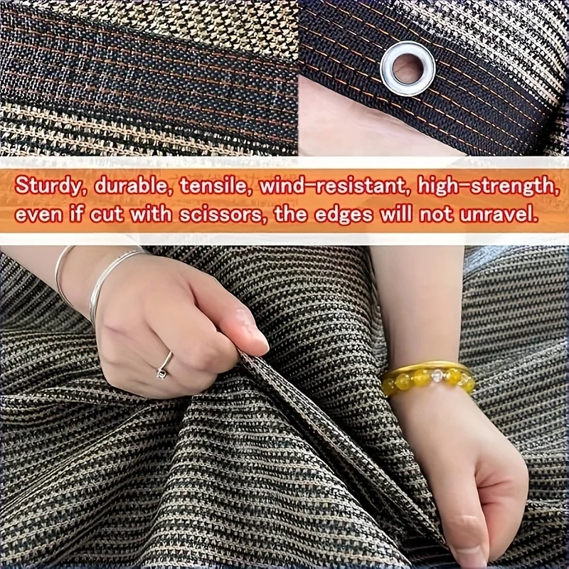 

【Special Sunshade Net for Pet Area, Enhanced Protection】Suitable for Dog Houses and Backyards Made of High-Density Polyethylene.