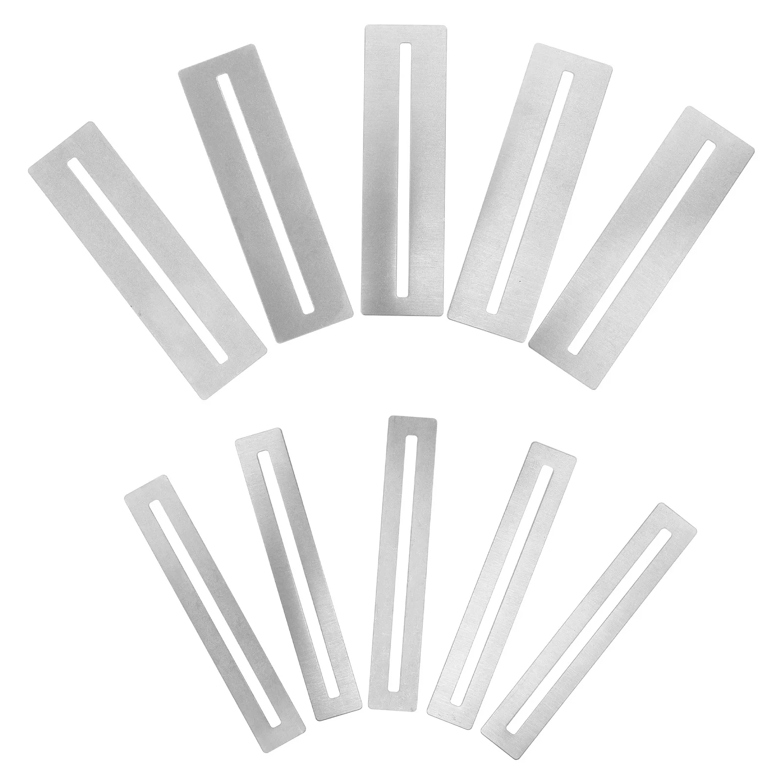

10Pcs Guitar Fretboard Protector Metal Bass Fingerboard Guards Precise Polishing Fret Removal Luthier Tool Guitar Maintenance