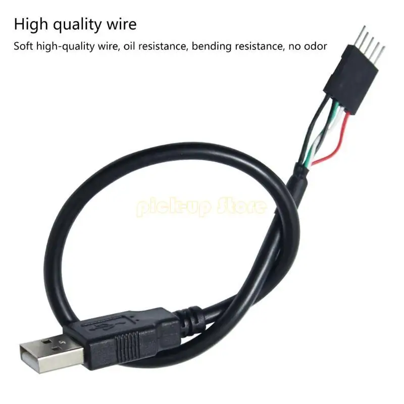 Q5WA 5 PIN для USB мужского удлинительного шнура для материнских плат компьютера
