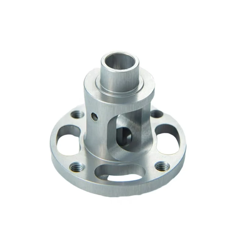

CNC machined aluminum alloy precision flange connecting seat equipment flange bearing