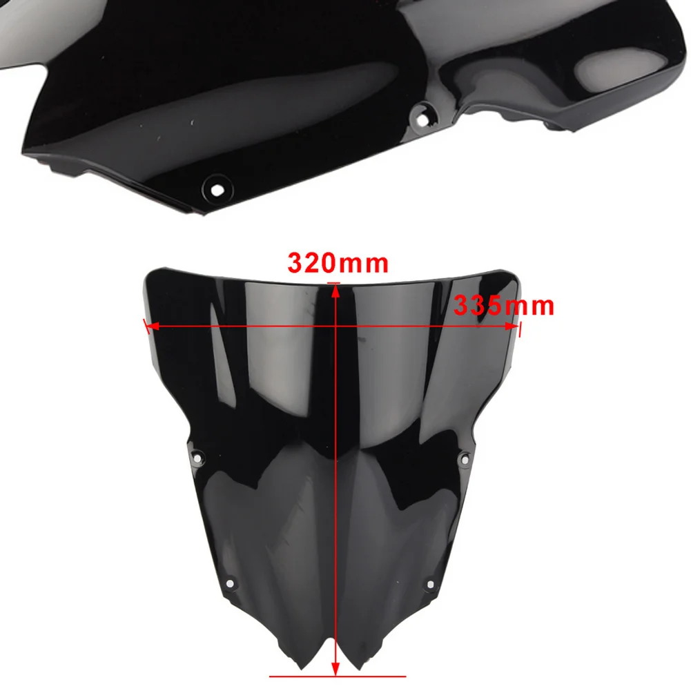 Windshield For Yamaha YZF R6 600 YZFR6 2008-2016 Double Bubble WindScreen Motorcycle Accessories Fairing Deflector