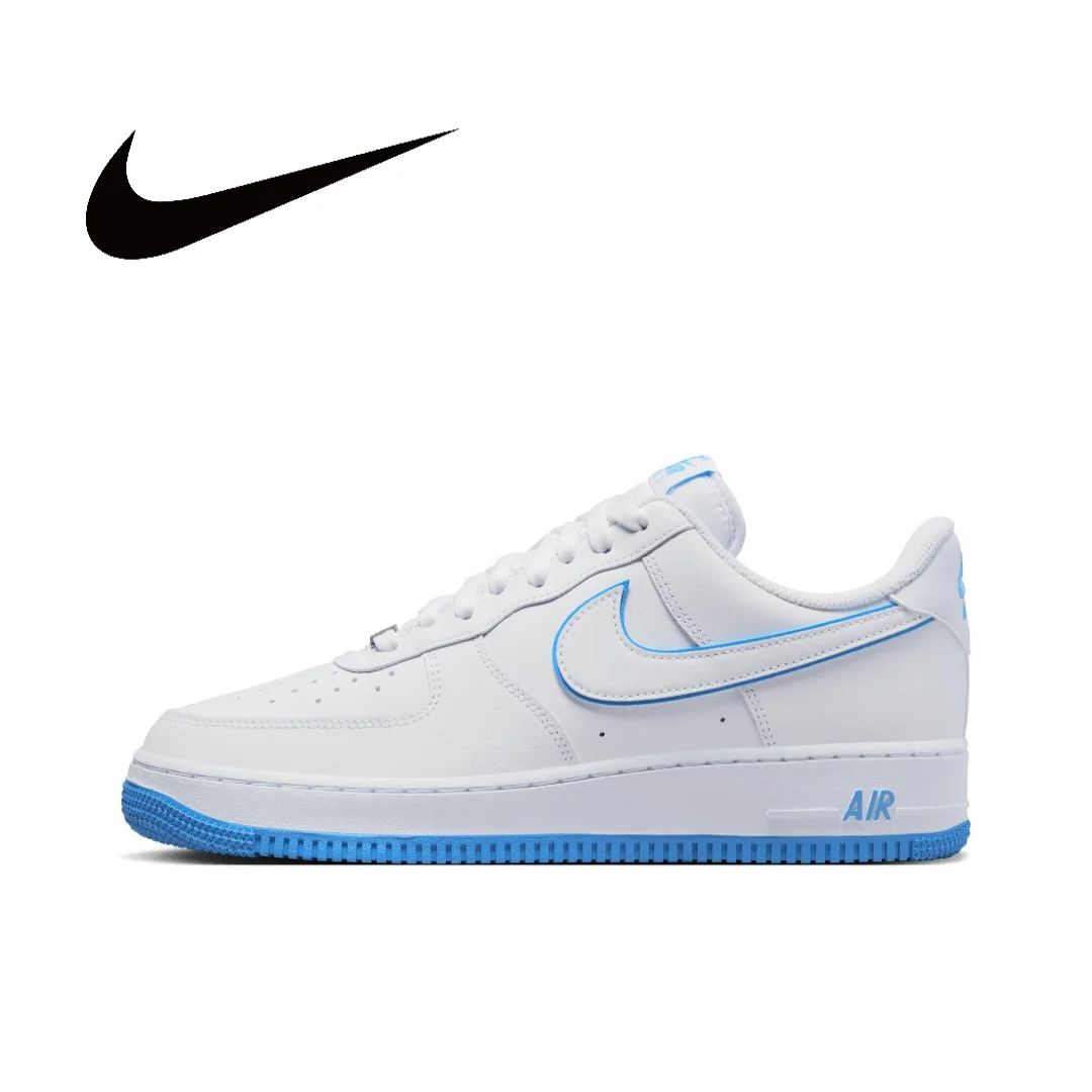 

Кроссовки Nike Air Force 1 '07 для активного отдыха, скейтборда, Нескользящие, износостойкие и амортизирующие кроссовки для мужчин