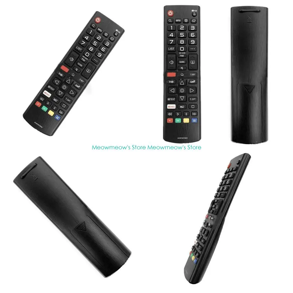 

W91A Пульт дистанционного управления, черный универсальный пульт дистанционного управления, замена для AKB75675303 EABY LED