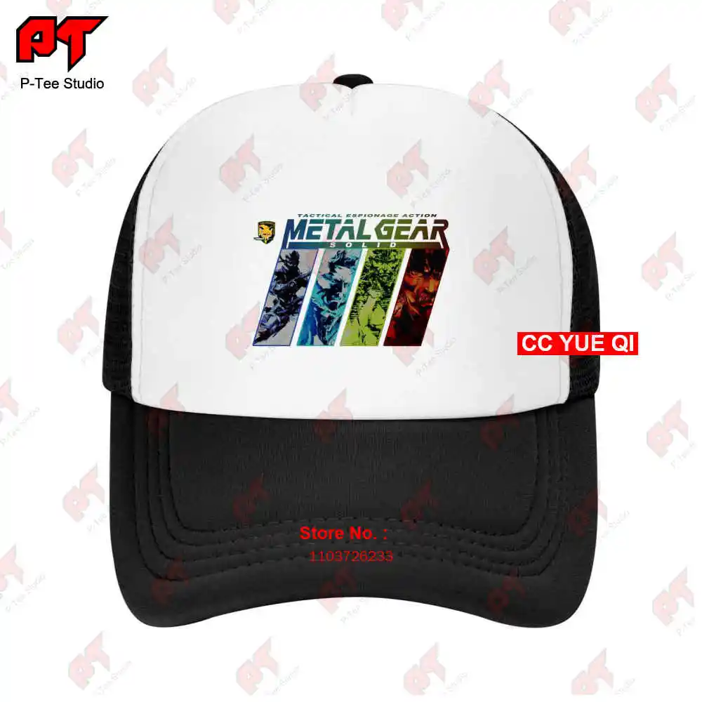 Metal Gear Solid V2 Computer Game Baseball Caps, Truck Cap, ZI55