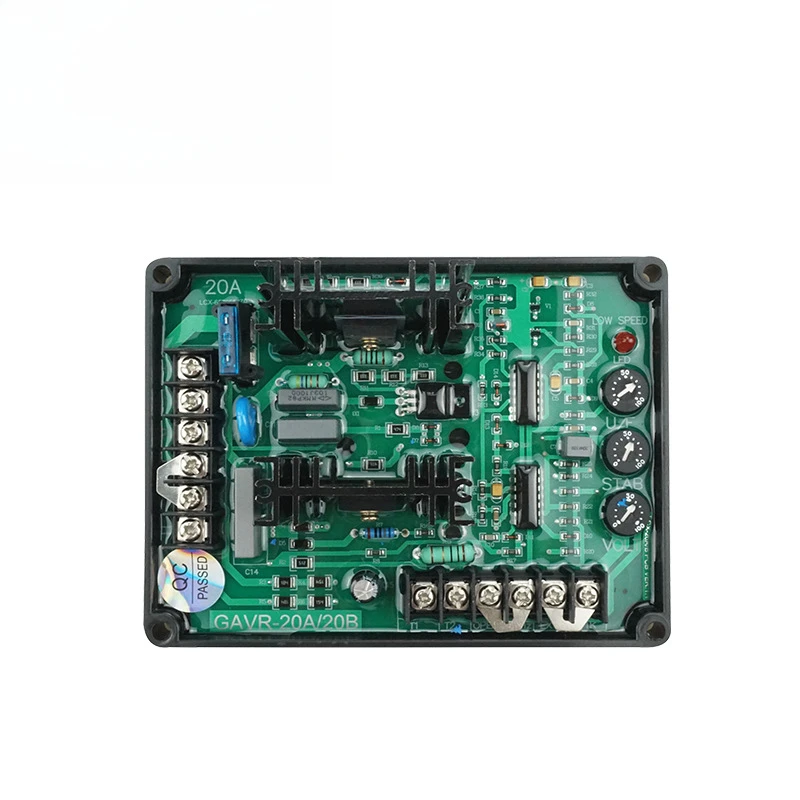

Brushless diesel generator accessories GAVR-20B black potentiometer automatic voltage regulator voltage regulator 20A