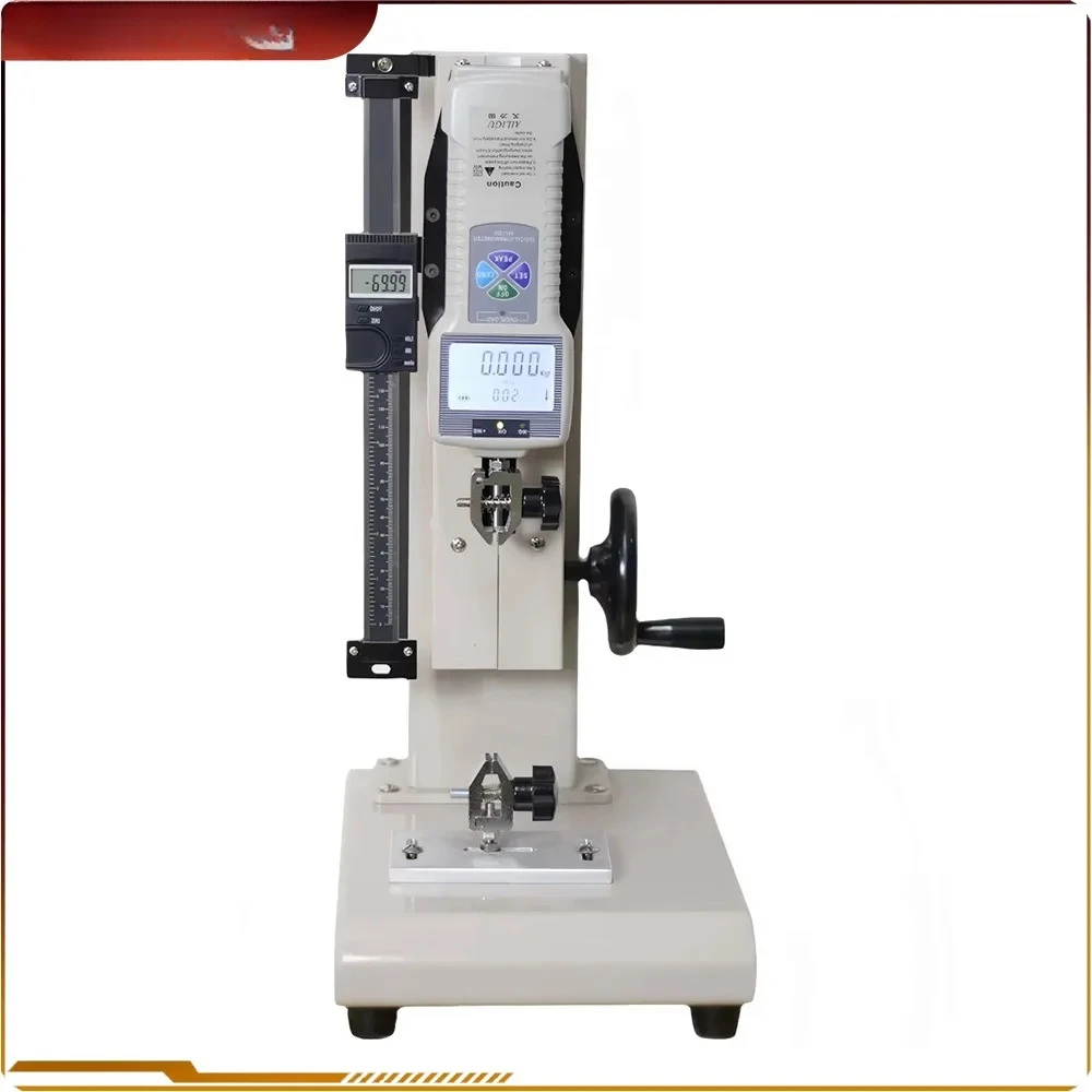 

Tensile Compression Testing Machine Test Bench Digital Display Push-pull Force Gauge Bracket Spiral Force Gauge Machine