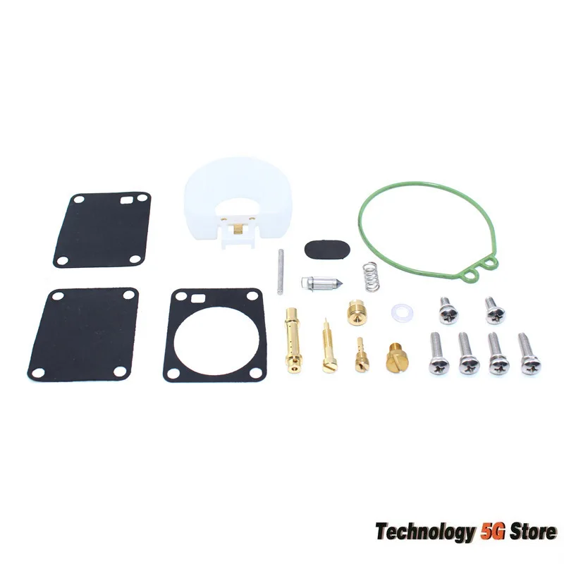 ชุดซ่อมคาร์บูเรเตอร์เครื่องยนต์นอกเรือสําหรับ Tohatsu Mercury 2 จังหวะ 5 HP