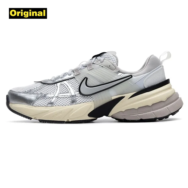 Sapatos masculinos Nike 2024 novos sapatos esportivos acolchoados de cano baixo sapatos casuais leves e respiráveis HJ4497-100