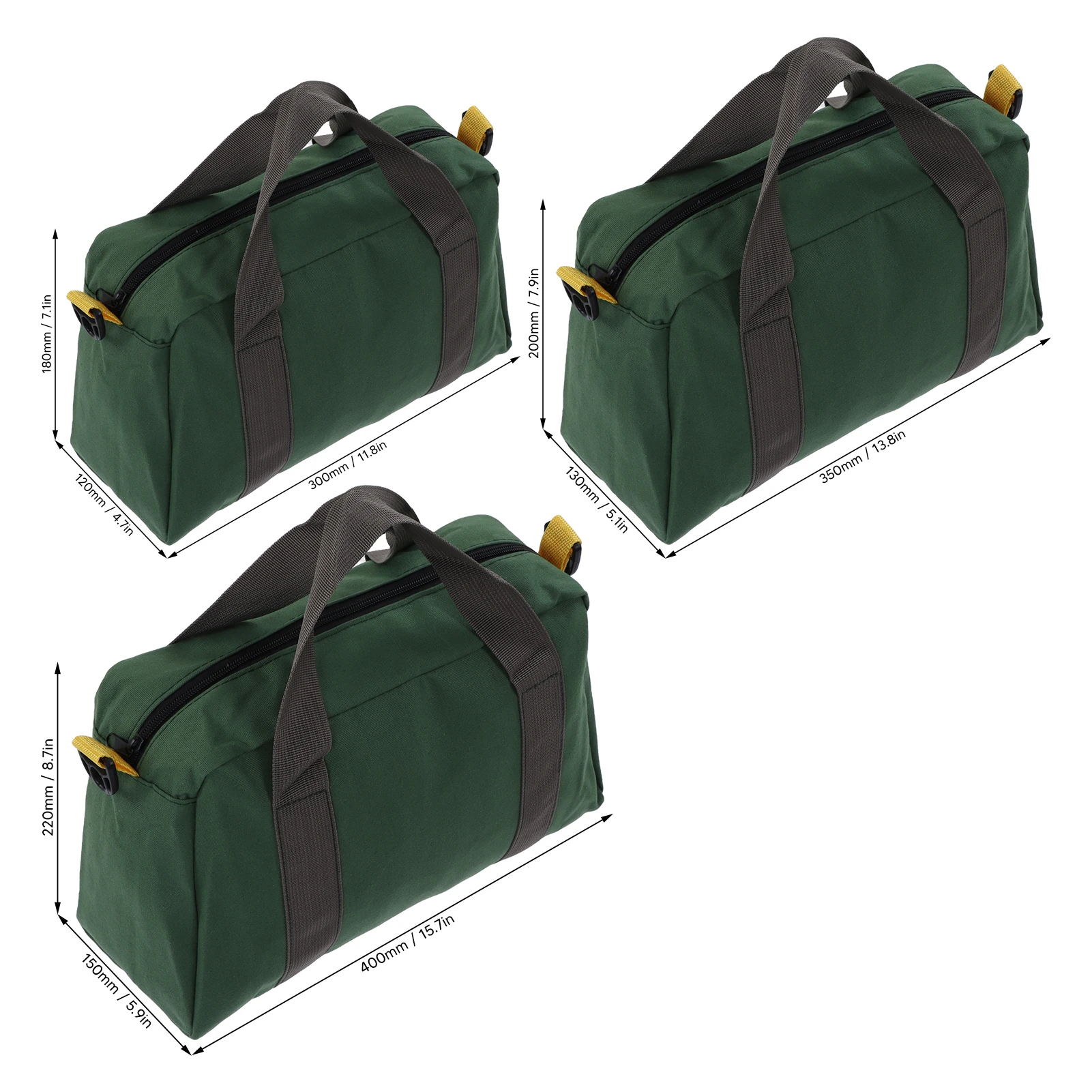 도구 가방 넓은 입 도구 가방 기술자를위한 휴대용 방수 고용량 저장 핸드백 넓은 입 도구 가방