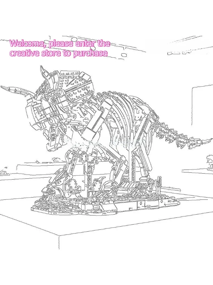 New Hot  MOC Selling World Dinosaur Toy Model Suitable for Home Decoration and Gift Giving To Collectors As Adults