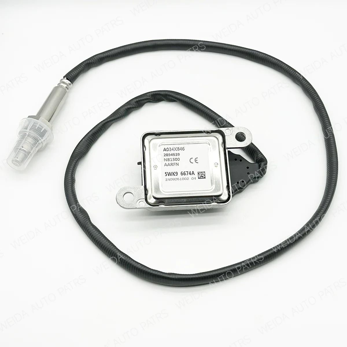 

5WK96674A A034X846 NOX Sensor For Cummins Nitrogen Oxide Sensor A034X846 5WK9 6674A Nitrogen Oxygen Sensor For Cummins