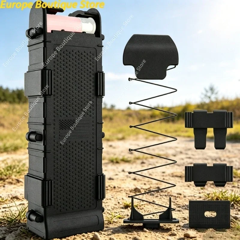 

Universal 8 Round Shotgun Shell Holder Polymer Tactical Ammo Carrier For 12GA Air Gun Parts