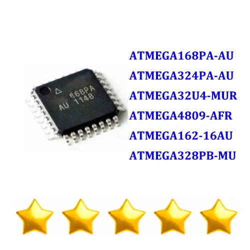 Free Shipping ATMEGA168PA-AU ATMEGA324PA-AU ATMEGA32U4-MUR ATMEGA4809-AFR ATMEGA162-16AU ATMEGA328PB-MU