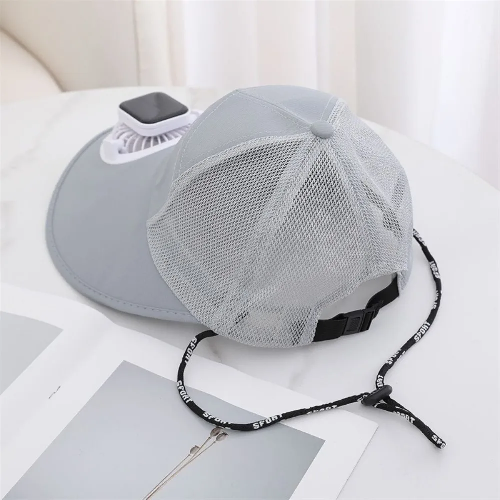 

Fashion Breathable Solar Fan Hat USB Charging Quick Dry Baseball Cap Men Sun Hat Summer