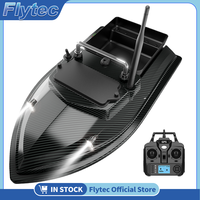Flytec Official Store V060 2kg Bait Loading 500M GPS 160 Points Dual Power Auto Driving Bait Boat With Night Light