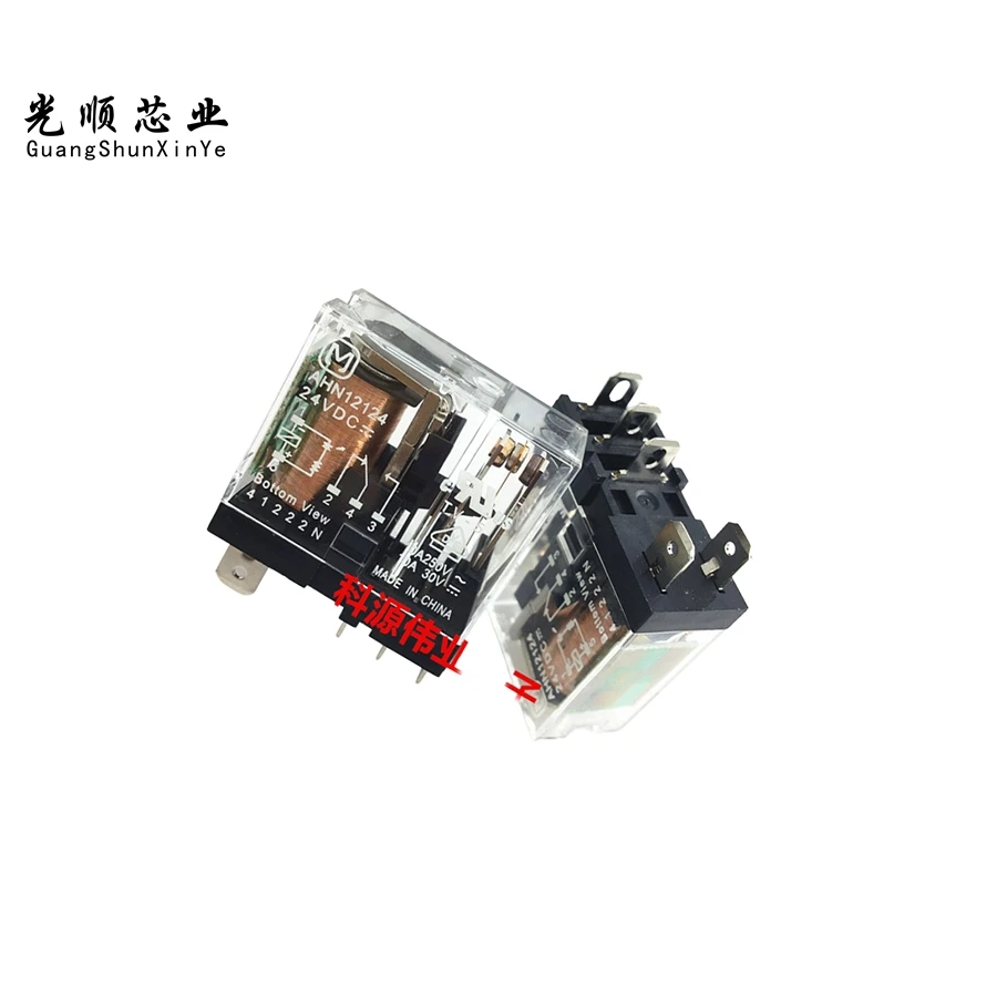 AHN12124 24VDC 10A RJ1S-CL-D24 5Pin  12324 SJ1S-05B P2RF-05