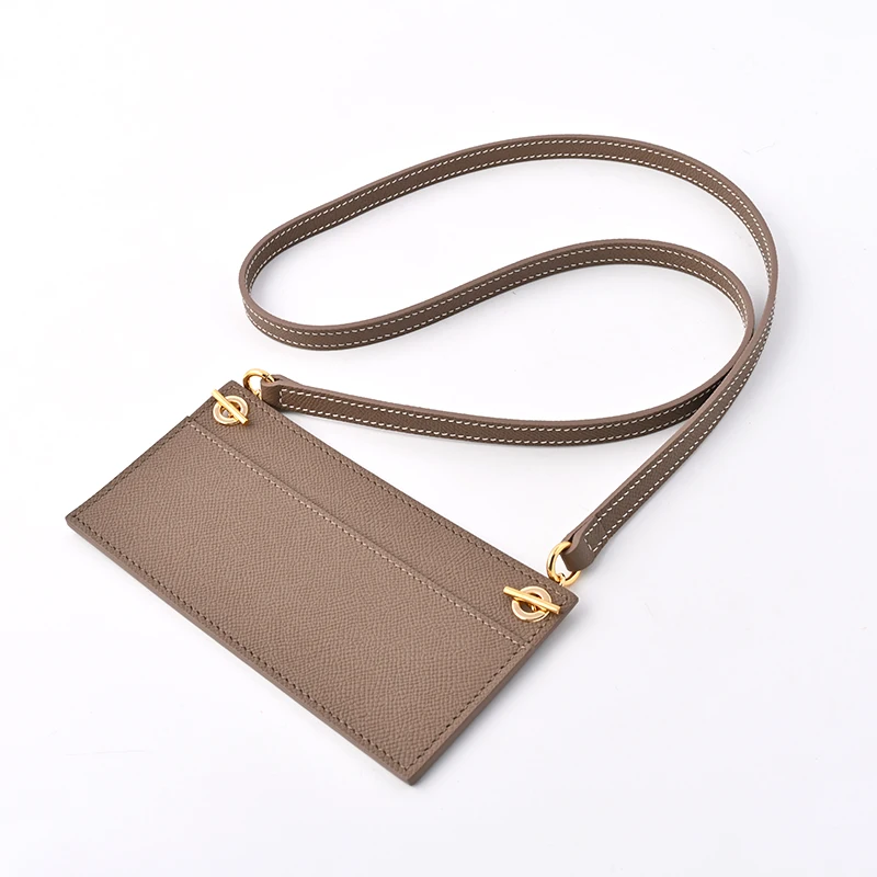 Herbag  Women BagStrap Long Purse Wallet Clip Insert  Chain Leather Packet  Accessories Small Liner  for  Luxury  Bag