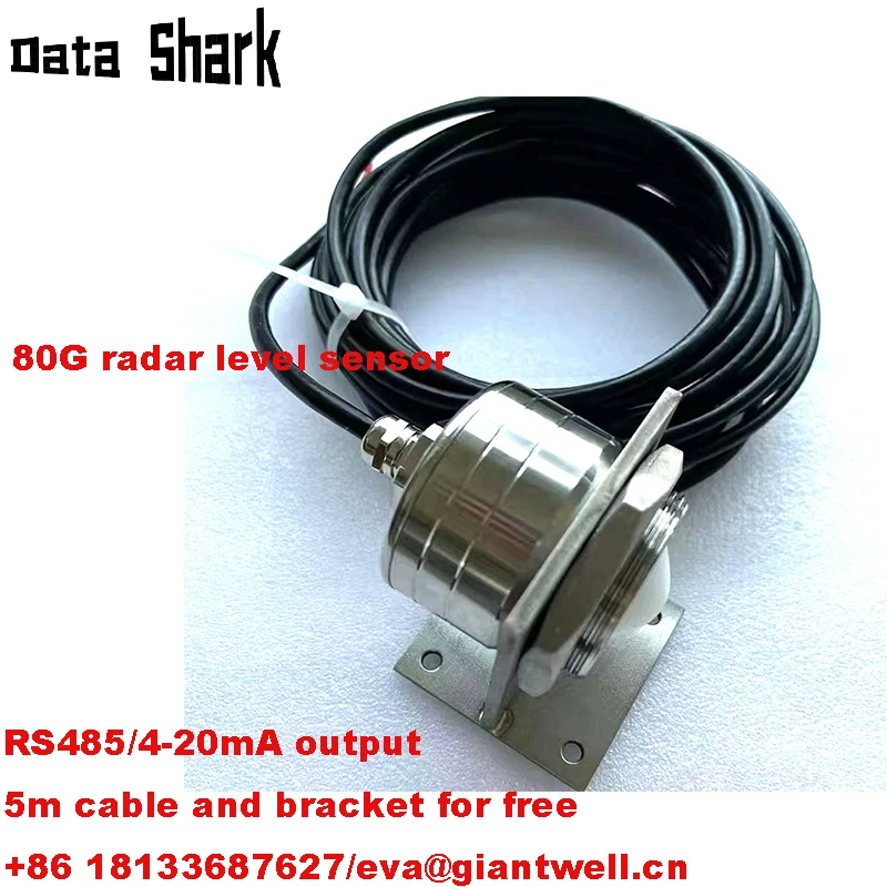 Radar Water Level Gauge Wireless 485 High Frequency Liquid Level Sensor Water Conservancy Remote Monitoring River Flood Control