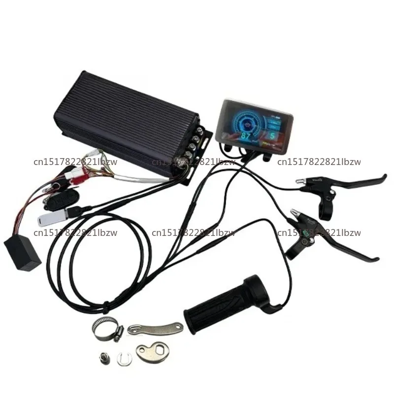 Program Waterproof Controller Display Throttle Set for 3KW-8KW Electric Bike Bicycle Kit