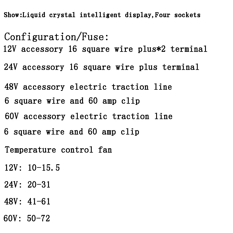 Pure Sine Wave Inverter 12V/24V/48V/ 60V-3500W vehicle-mounted or household