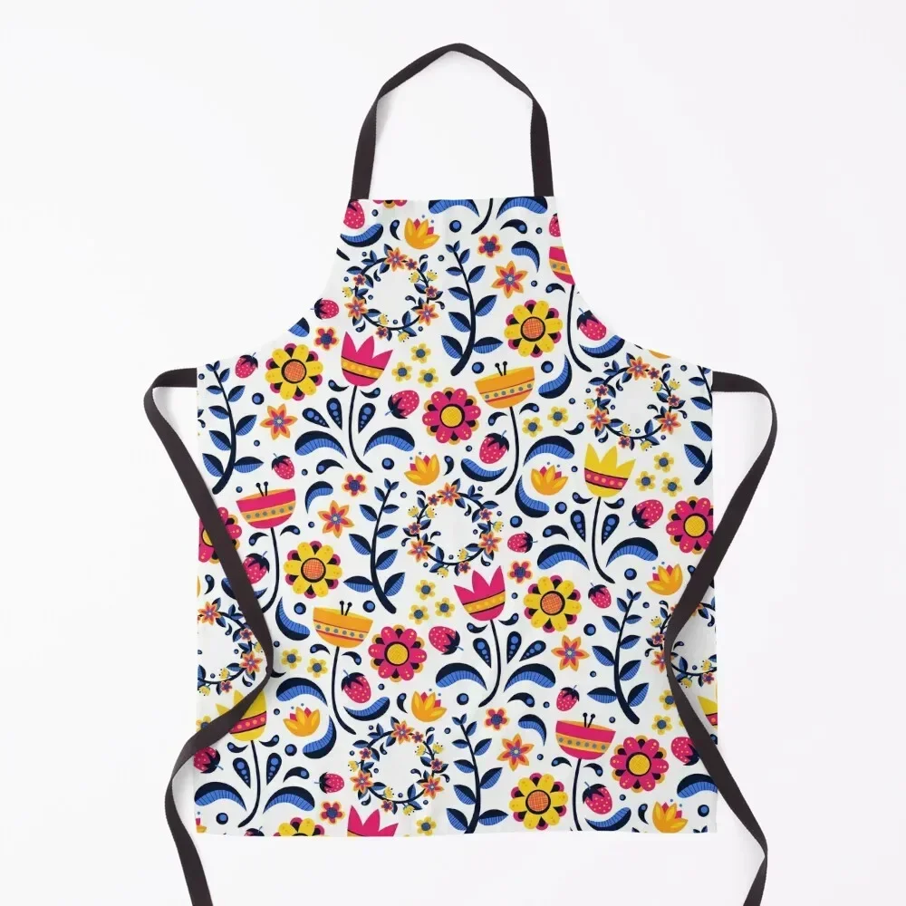 

Midsummer Festival Floral Apron beauty master Kitchen New 2022 Year Hairdressing Hairdresser Accessories Men's Kitchen Apron