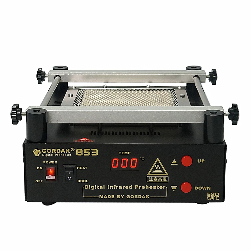 

high quality GORDAK 853 IR preheater lead-free BGA rework station solder station with digital display