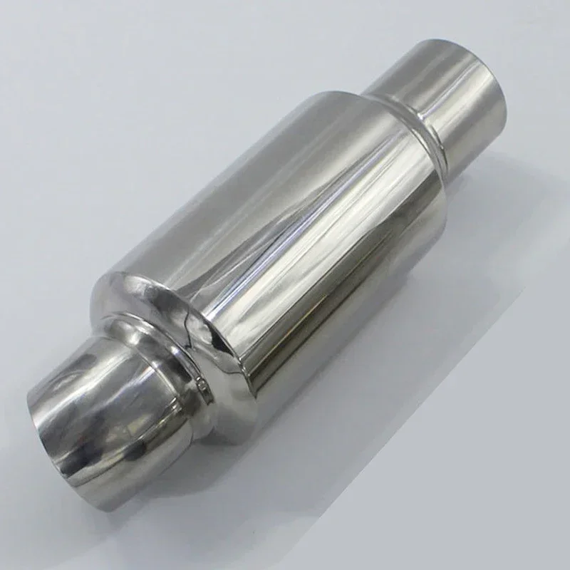 VERYUS Tuning Exhaust Muffle Pipe Decoration Sound Nozzle Stainless Steel 1Pc Replacement Downpipe Durable Accessories