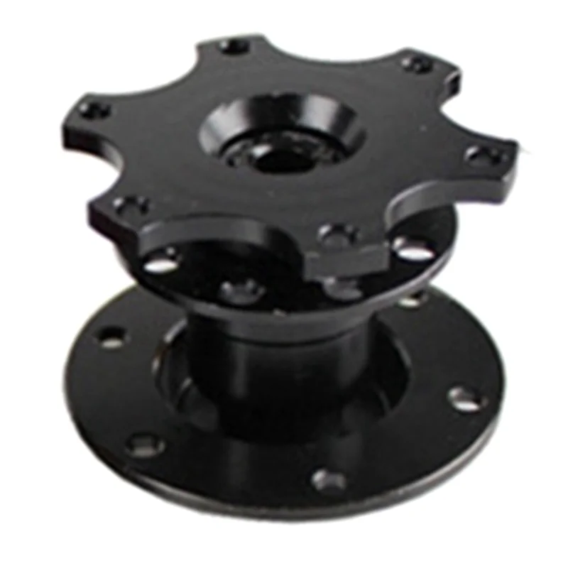 

For 6-Hole Steering Wheel Hub Universal Steering Wheel Quick Release Bracket Heightening Adapter Adapter
