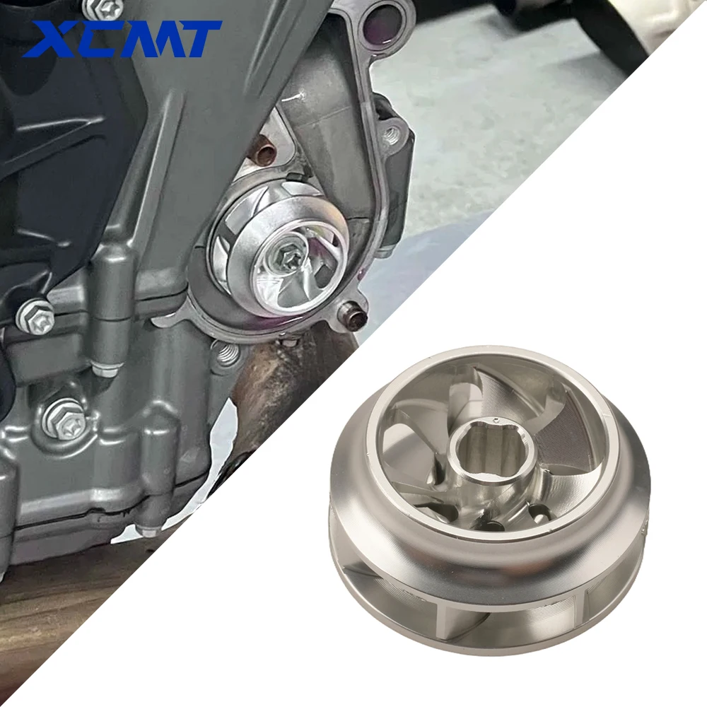 CNC Aluminium Wasserpumpen-Laufrad für KTM 790 Duke 890 Duke 790 Adventure 890 Adventure Motorrad Kühlmittelpumpen-Lüfterteile