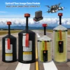 FPV 드론 광섬유 이미지 데이터 모듈 1km/2km/3km/5km/10km 간섭 방지 릴레이 익스텐더 광 링크 하늘 최대 20km 1