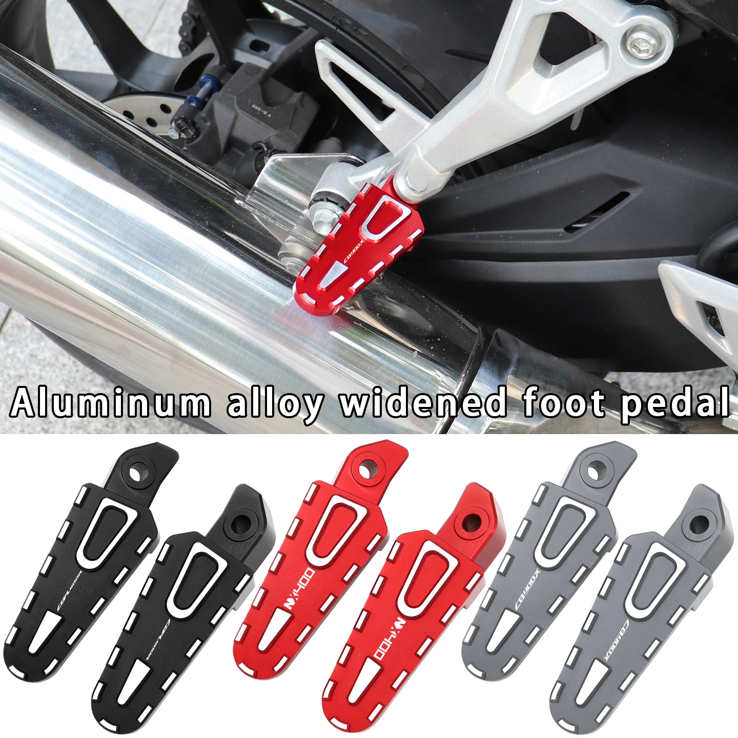 Motorcycle Accessories Back Footpegs Foot Pegs for Honda CB190R CB190TR CBB500X CB500X CBR400R CB 190R 190TR 400X 500X CBR 400R